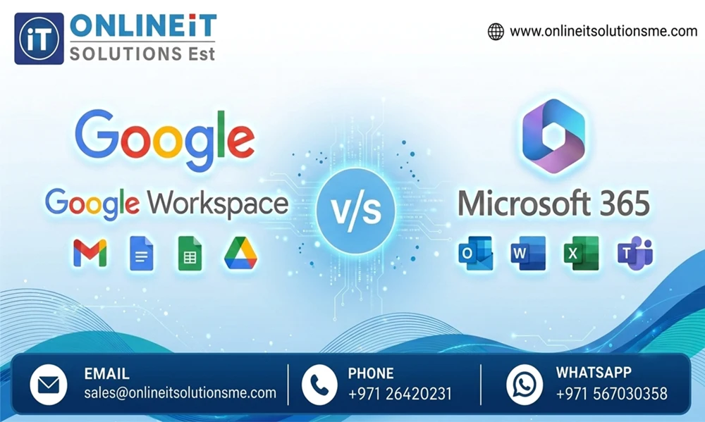 Microsoft 365 vs Google Workspace: Which Business Email Solution Is Better for UAE Companies?