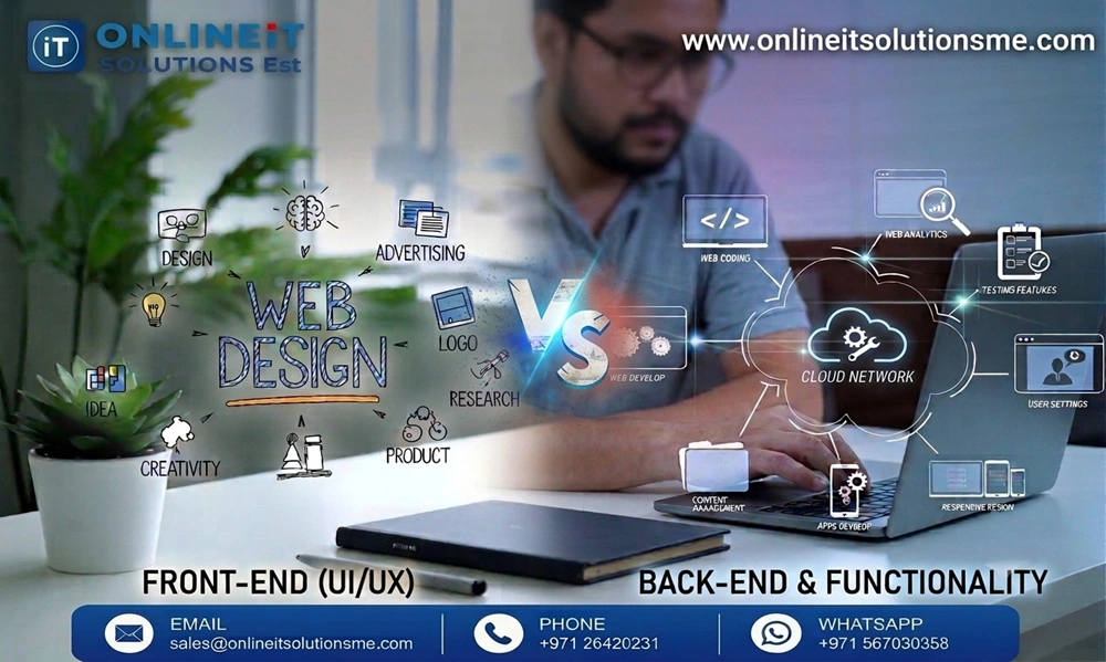 What Is the Difference Between Web Design and Web Development?
