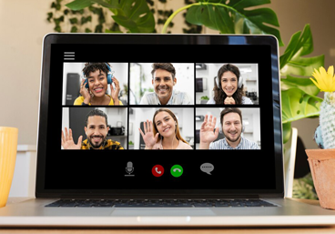 Audio and video conferencing system